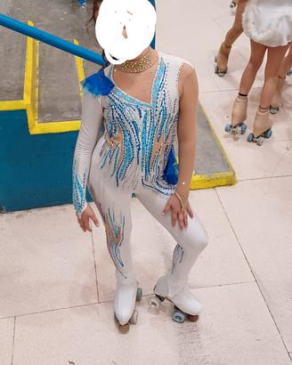 Tuta body pattinaggio artistico