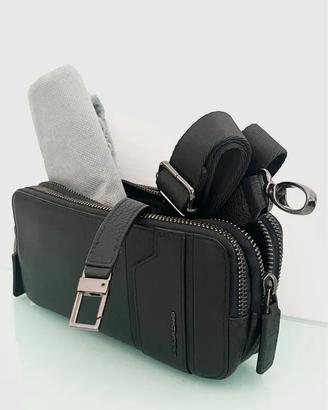 pochette pieuadro pelle nera