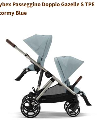 Cybex gazelle S con doppio passeggino
