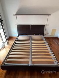 Letto matrimoniale con contenitore