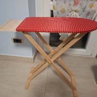 Asse da stiro giocattolo in legno