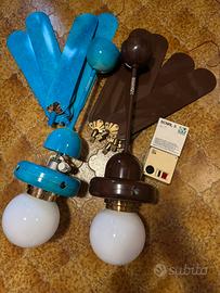 2 LAMPADARI CON PALE