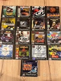 Lotto Sony PlayStation 1 PS1 17 giochi