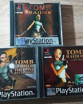 Lotto Tomb Raider PlayStation PSX  PS1 Pal