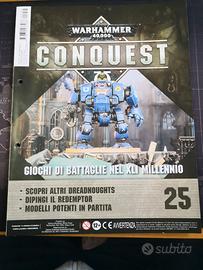 Warhammer 40000 40k Conquest RIVISTA n.25
