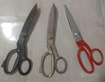 forbici da sarto antiche Solingen Singer 