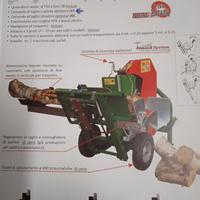 Taglia  tronchi basculanteusato THOR Katana 750