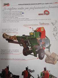 Taglia  tronchi basculanteusato THOR Katana 750