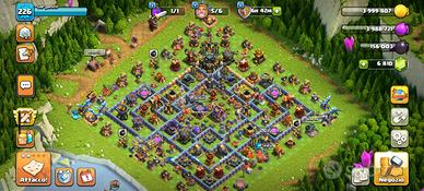 clash of clans.TH 17 con margini di miglioramenti 