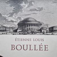 Raro poster d'arte Etienne-Louis Boullée