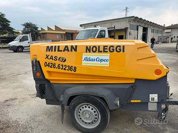 Motocompressore atlas copco xas 87