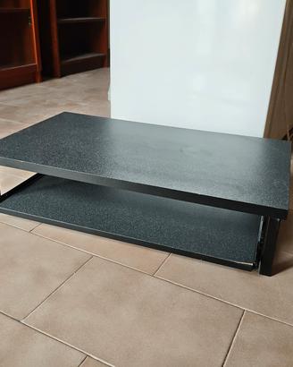mobiletto supporto TV computer ripiano estraibile 