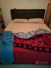 letto contenitore king con led