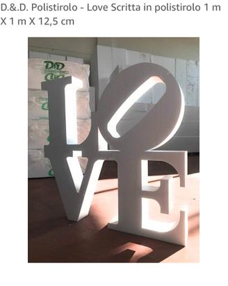 Scritta “LOVE”