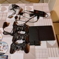Ps2 + joystick+ giochi