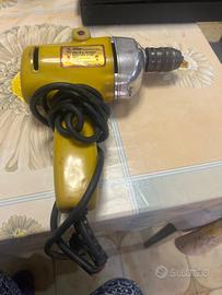 Trapano Vintage Black & Decker Mercurio d'Oro 1967