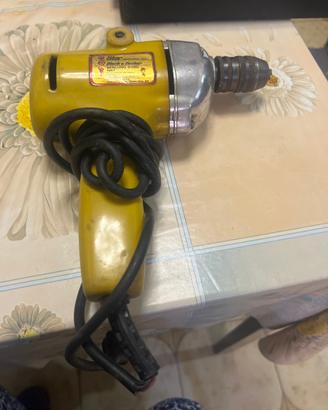 Trapano Vintage Black & Decker Mercurio d'Oro 1967