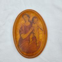 Cammeo in terracotta da appendere