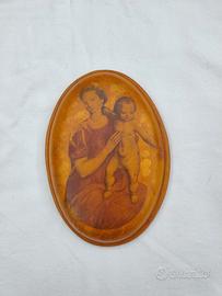 Cammeo in terracotta da appendere