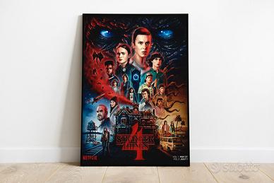 Poster Locandina Film "Stranger Things 4-5"