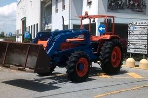 TRATTORE AGRICOLO SAME PANTER 90 DT CON CARICATORE