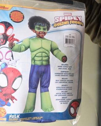 maschera carnevale di Marvel Spidey 3-4 anni
