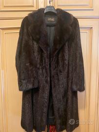 Pelliccia Visone Testa di moro  tg 42/44