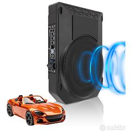 Subwoofer attivo 10” Sotto sedile 800W 2,5 Ohm