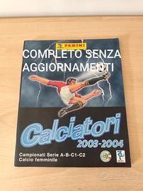 Album Calciatori Panini 2003-2004 – Completo