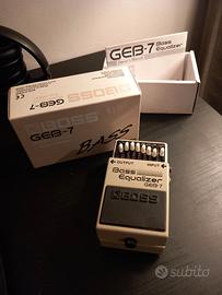 Pedale BOSS GEB-7 Bass Equalizer