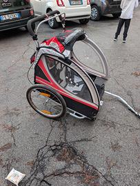 carrello rimorchio per bici