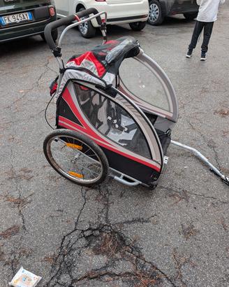 carrello rimorchio per bici