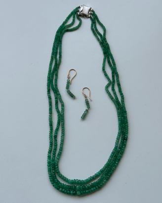 Lotto bijoux + pietre naturali e perle