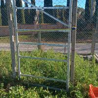 Cancello/porta  rete x recinzione 