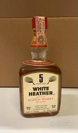 Scotch Whisky White Heather 5 years old
