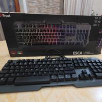Tastiera Gaming Trust GXT Esca RGB