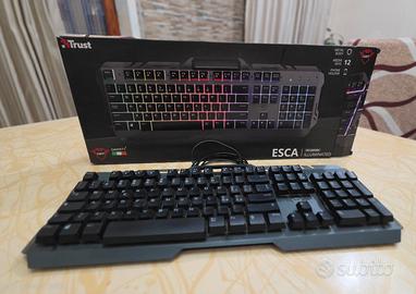 Tastiera Gaming Trust GXT Esca RGB