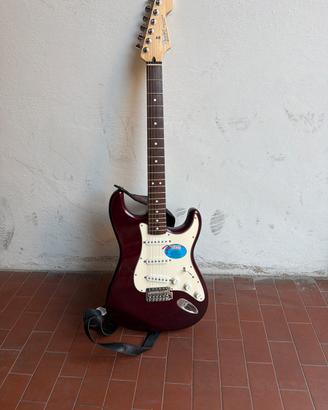 Chitarra elettrica Fender con amplificatore