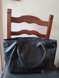Borsa Balenciaga Navy Cabas Tote