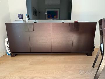Consolle in legno nero