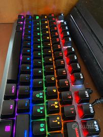 tastiera da gaming e mause