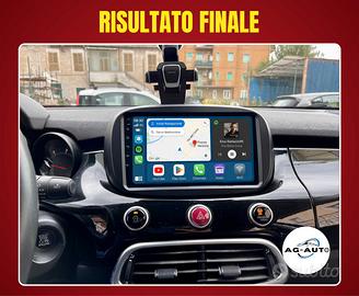 Fiat 500X KIT COMPLETO Autoradio Android Stereo