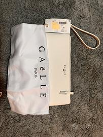Borsa pochette Gaelle bianca NUOVA