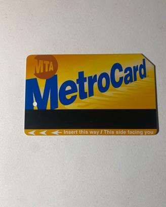 Mta MetroCard NY