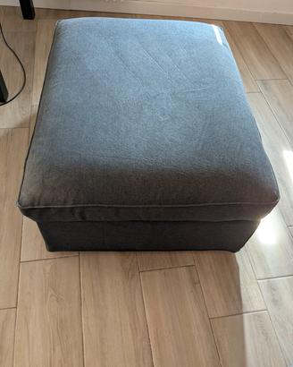 pouf poggiapiedi Ikea della serie Kivik 