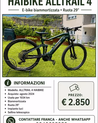 Bici elettrica- E bike biammortizzata
