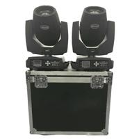 4 teste mobili beam 280W con glight case