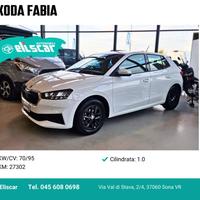 SKODA Fabia 1.0 TSI EVO 95 CV Ambition