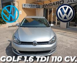 GOLF 1.6 TDI 110 CV E6 NAVI RETROCAMERA FARI FULL 