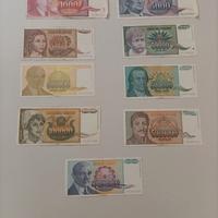 Banconote ex Jugoslavia
